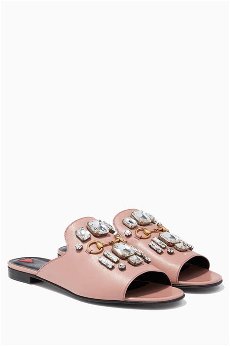 gucci pastel sandals|authentic Gucci sandals women.